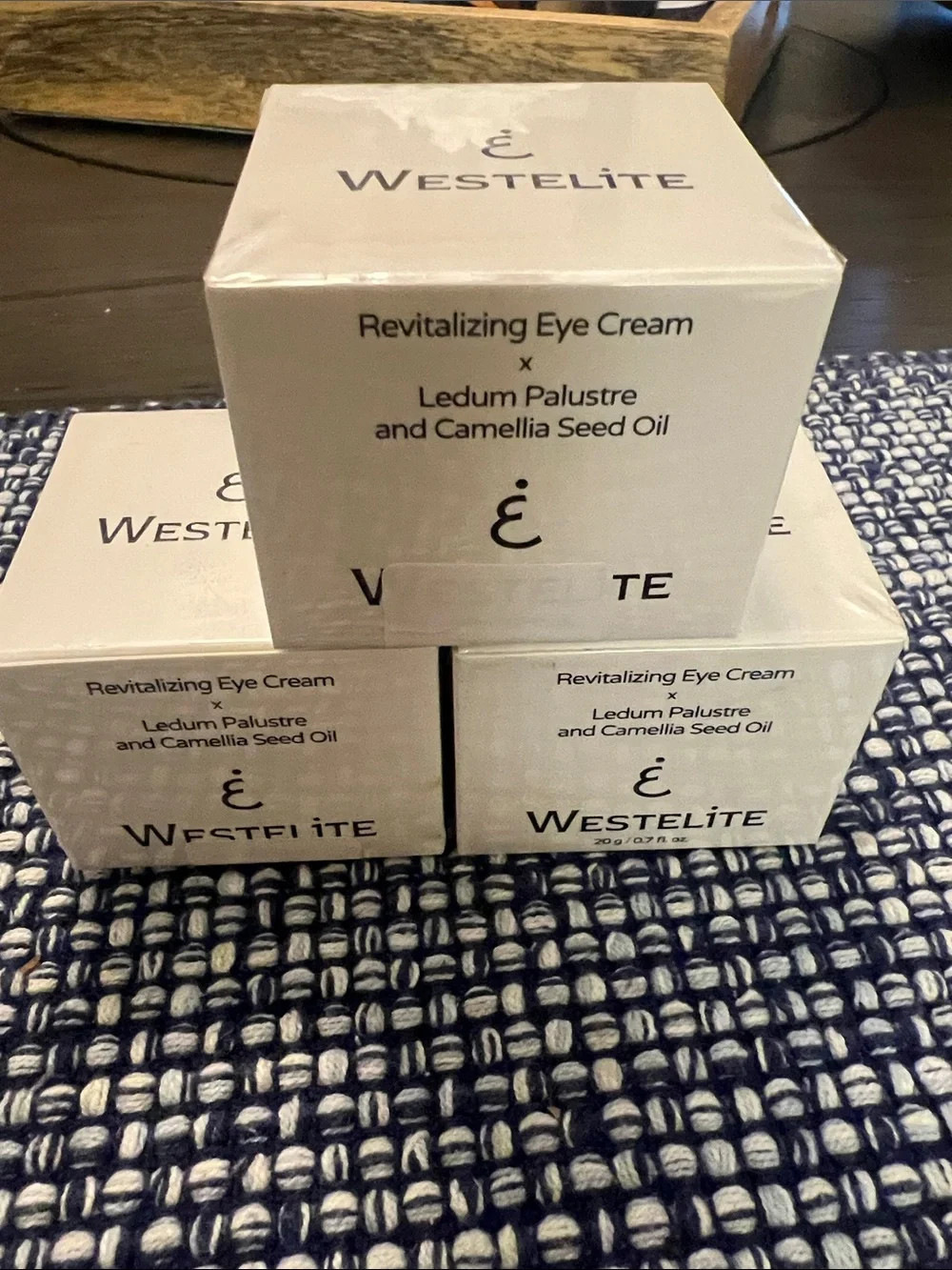 Westelite Revitalizing Eye Cream - White lot of 3